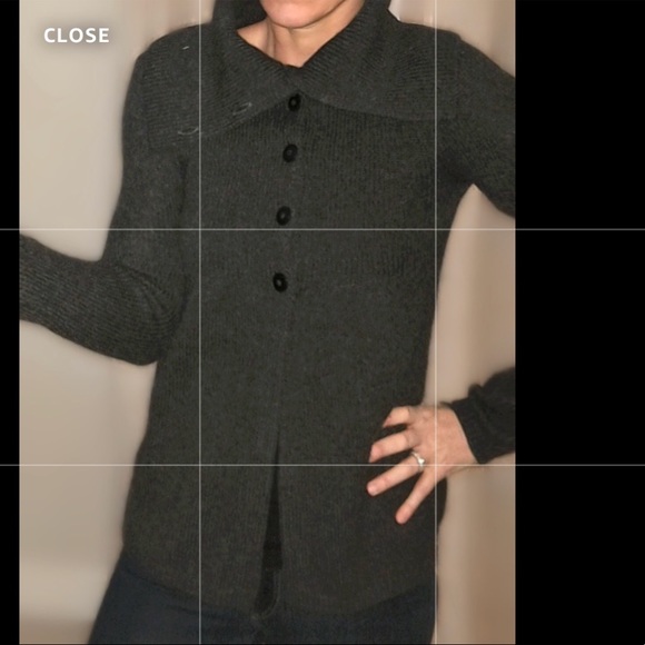 Vince Sweaters - Vince wool shawl collar empire sweater size L